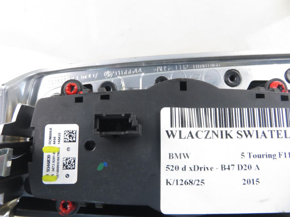 Włącznik Świateł Bmw 5 F11