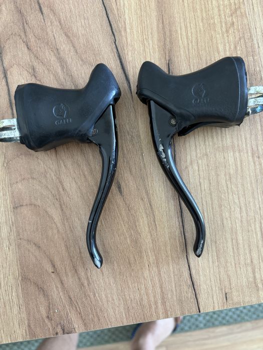 Manetes de ciclismo travão vintage antiga