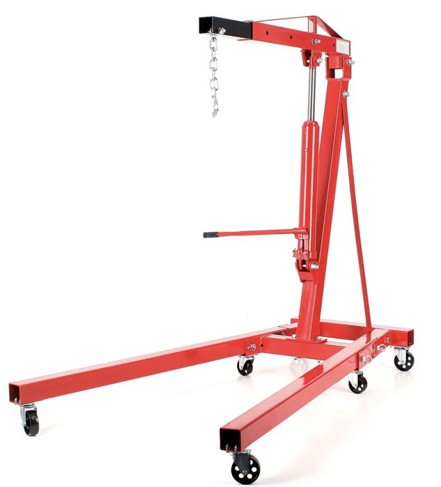 Кран гидравлический для снятия мотора 2 Тонны