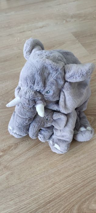Elefante Peluche e bebé (28 cm)