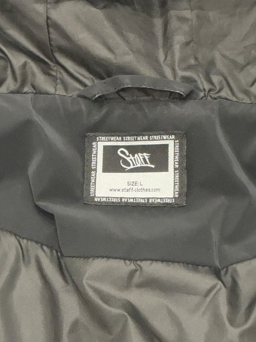 Зимняя куртка Staff no black long