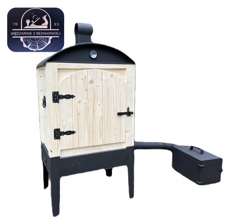 Wędzarnia PREMIUM Drewniana Ogrodowa 80