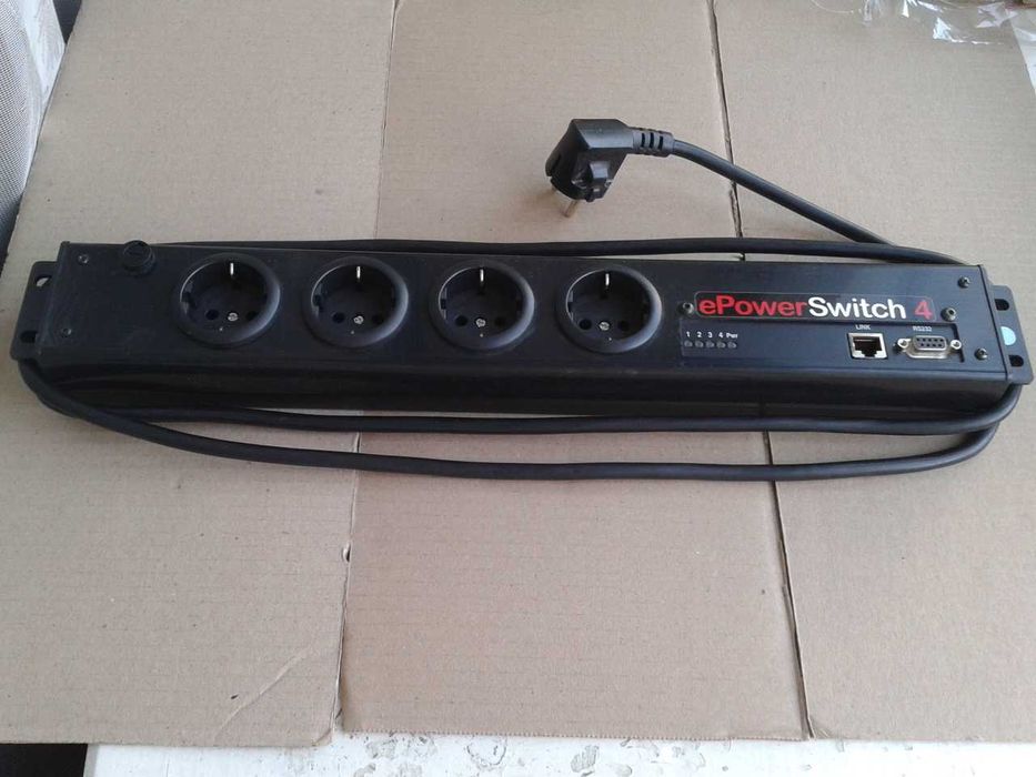 Удлинитель NEOL ePowerSwitch-4 EPS-4 D 19 на 4 розетки программируемый