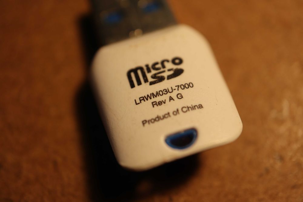 Leitor/Adaptador de Cartão Micro SD Lexar USB 3.0 - Alta Velocidade