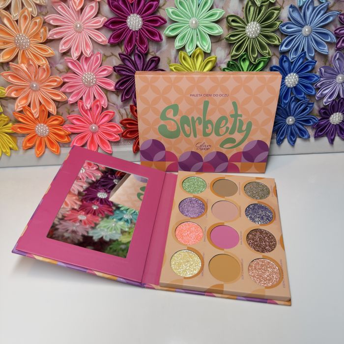 Muślinowa Glam Shop paleta 12 cieni