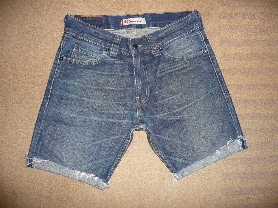 Spodenki szorty LEVIS 506 W32=42/44,5cm jeansy