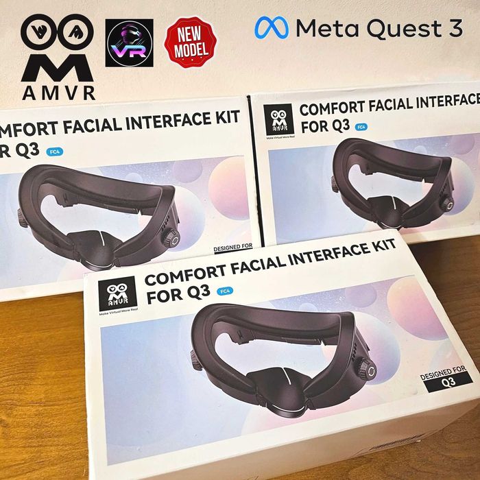 ‼️ Meta Quest 3 лицьова накладка, маска 4-в-1 AMVR FC4 Oculus