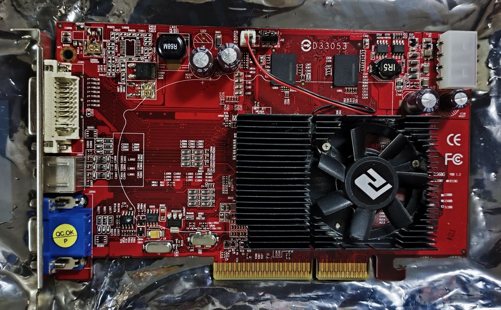 ATI Radeon X1650 Pro 512mb AGP karta graficzna