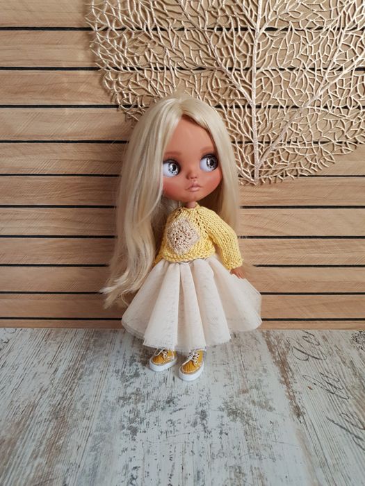 Blythe кастом,лялька 30 см