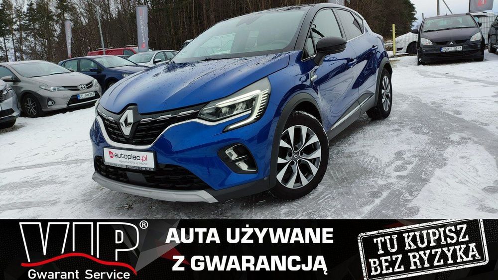 Renault Captur 1.3 TCE 131 kM Led Navi Kamera Klima Keyless Asystent Pasa GWARANCJA