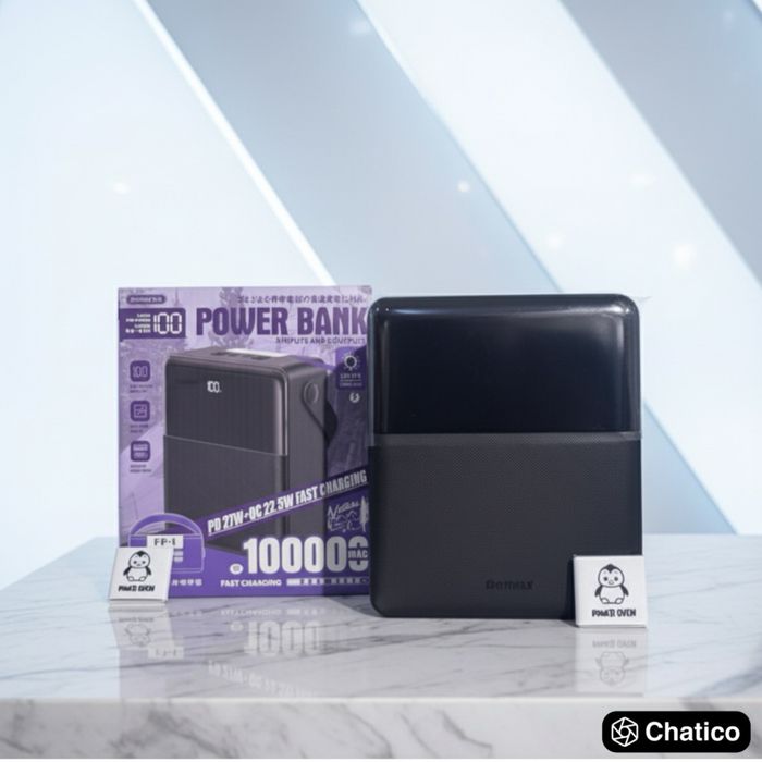 + подарунок!Павербанк Remax FP-1 100000 mAh 27W, PD/QC!