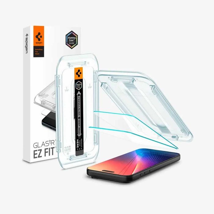Защитное стекло Spigen EZ FIT 2-Pack iPhone 16 Pro Max/17 Pro Max