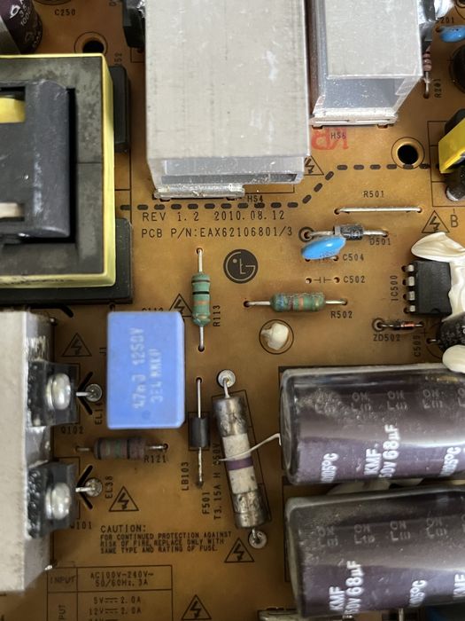 Fonte de alimentação LG 32LD320