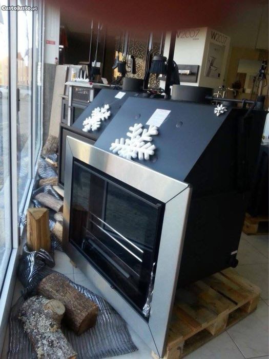 Salamandra Lenha aquecimento