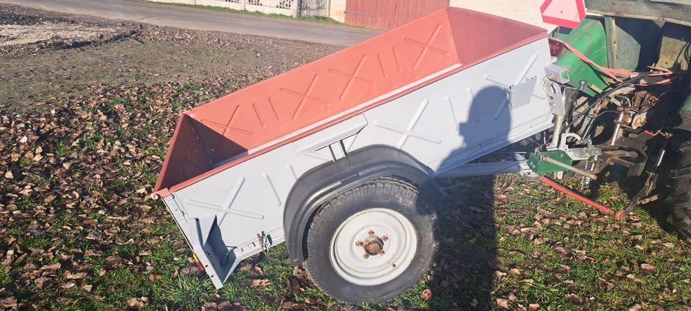 Przyczepka wywrotka kiper hydraulika/ręczna  czeska Agrostroj NSN 10-2