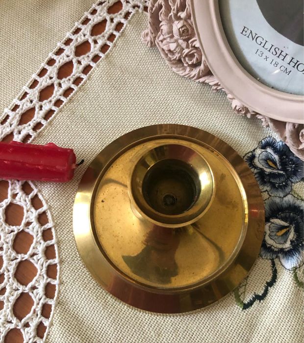 Подсвечник. Латунь