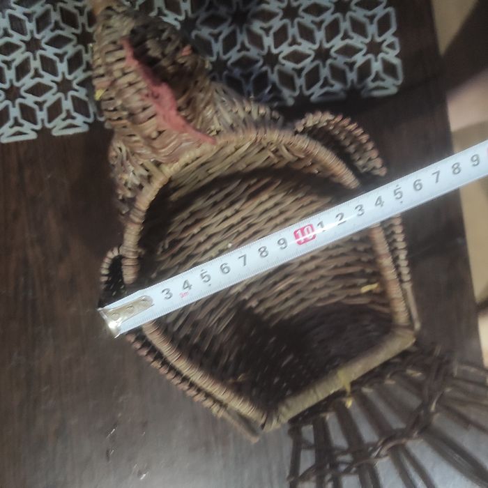 Цукерниця (конфетница) хлібниця качечка плетена