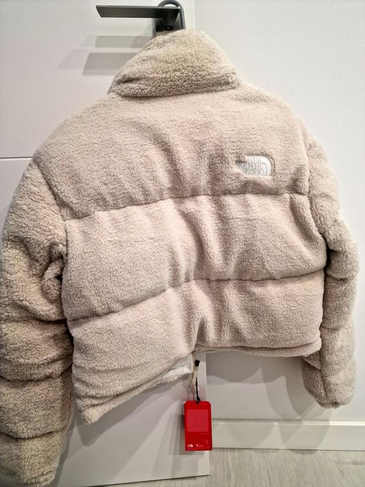 Casaco pêlo  the north face beje novo