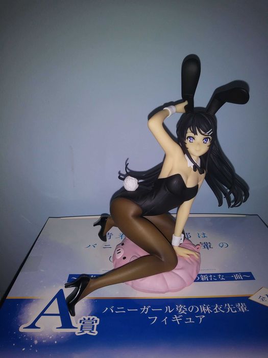 Sakurajima Mai Bunny Girl Senpai Kuji lottery A figurka anime