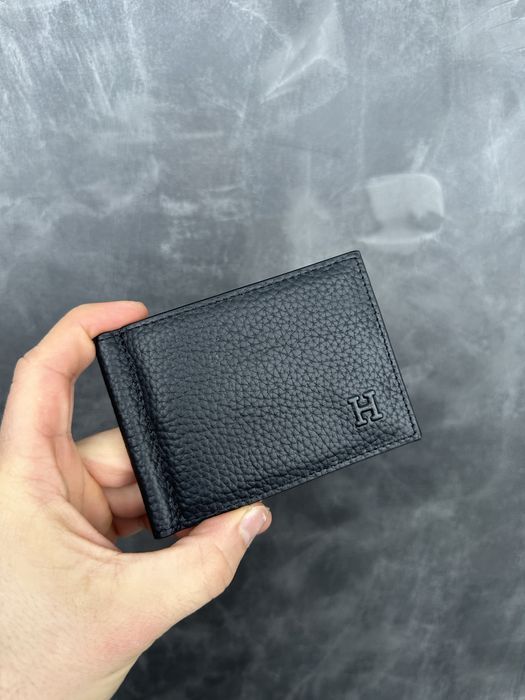 Купить мужской кожаный зажим гермес, чоловічий шкіряний затискач