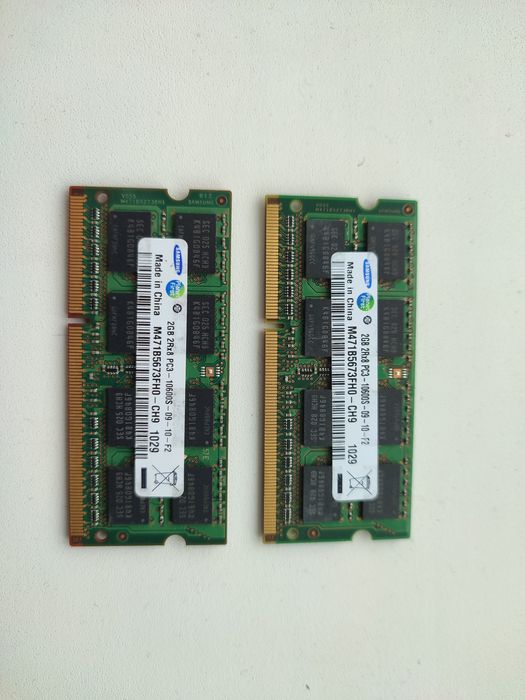 Оперативная память Samsung SO-DIMM DDR3 2Gb