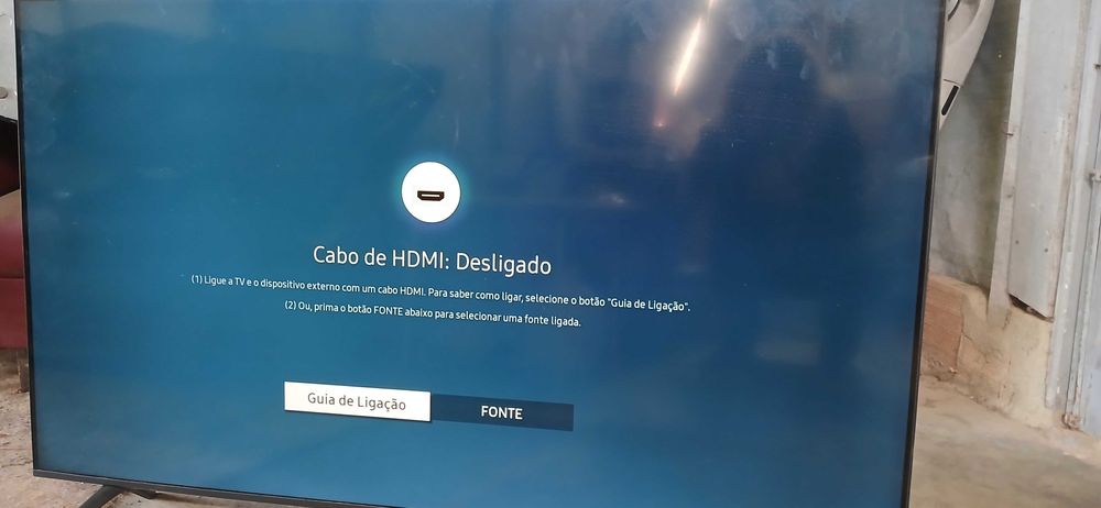 Tv Samsung 50' usada como nova