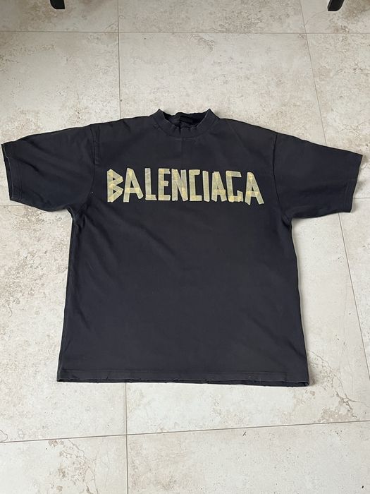 Balenciaga Tape t-shirt: 2 499 грн. - Футболки Черкассы на Olx