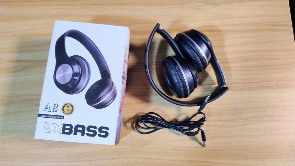 Новые Наушники проводные EXBASS