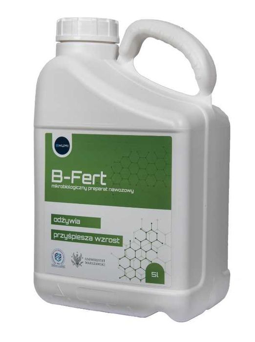 B-fert biostymulator glebowy na 10ha, stymulator 5L, bakterie glebowe