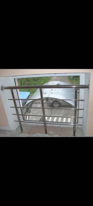 Виготовлення та монтаж поручнів з нержавійки,зварювання аргоном