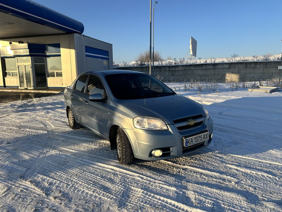 Chevrolet Aveo 1.6 газ/бенз