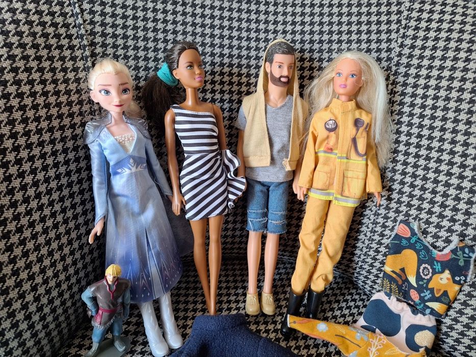 Zestaw 3 lalek Barbie i Ken