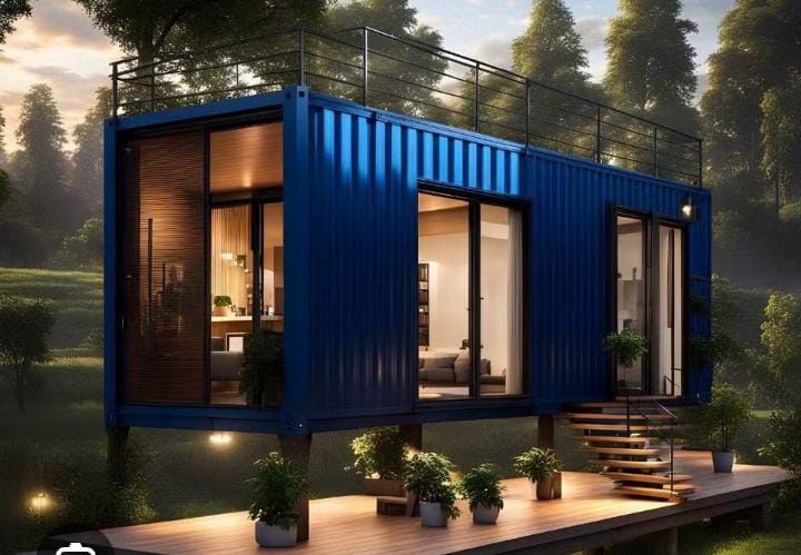 Casas conteiners e modulares. T 1  T 2  T3 ou estúdio