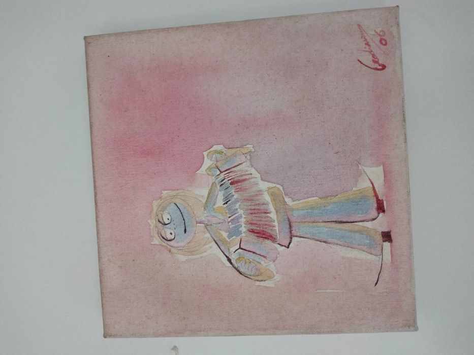 Quadros pintados à mão