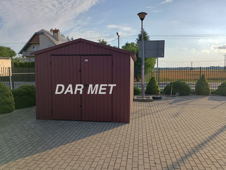 Hala Garaż Wiata Warsztat Magazyn Konstrukcja Stalowa Projekt Dar Met