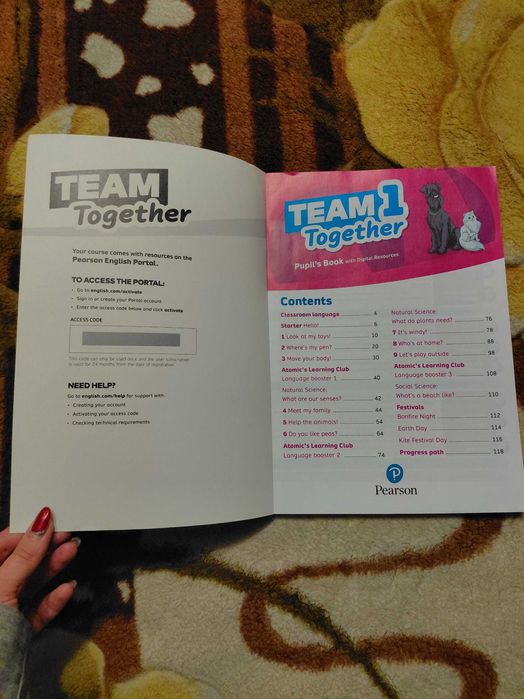 Продам новий підручник Team Together 1