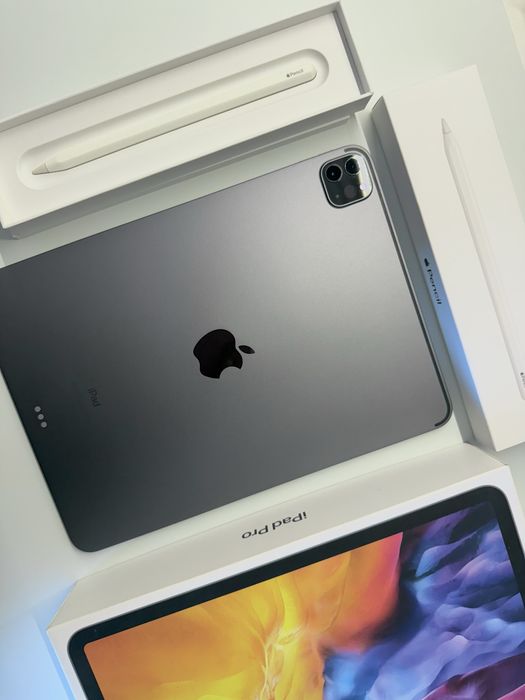 Ipad Pro 11 2 Gen 512 GB Cinzento Sideral + Apple Pencil 2 Gen + Capa