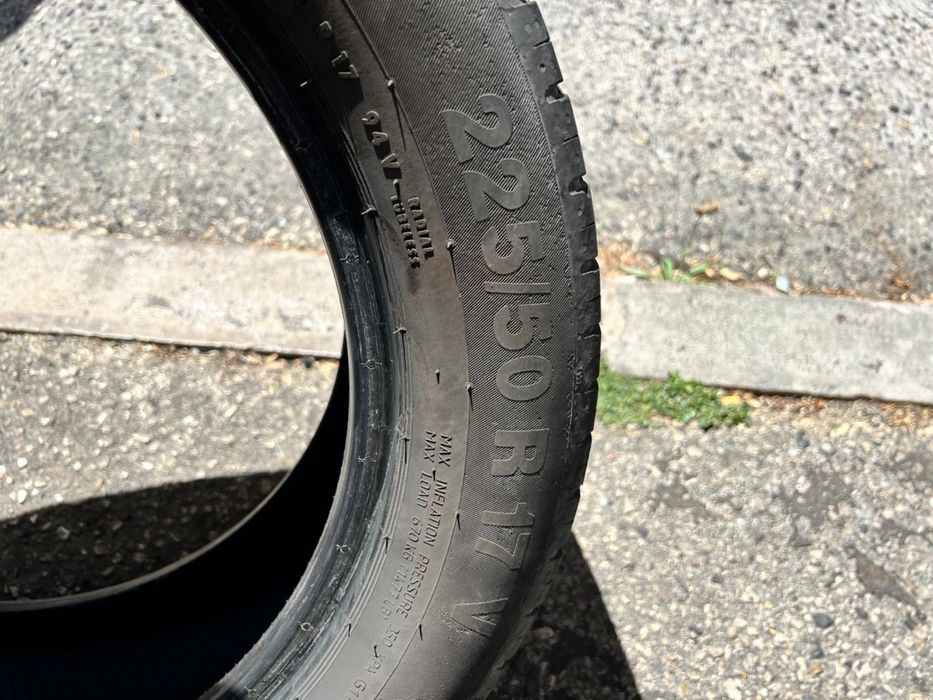 225/50/17 2 pneus