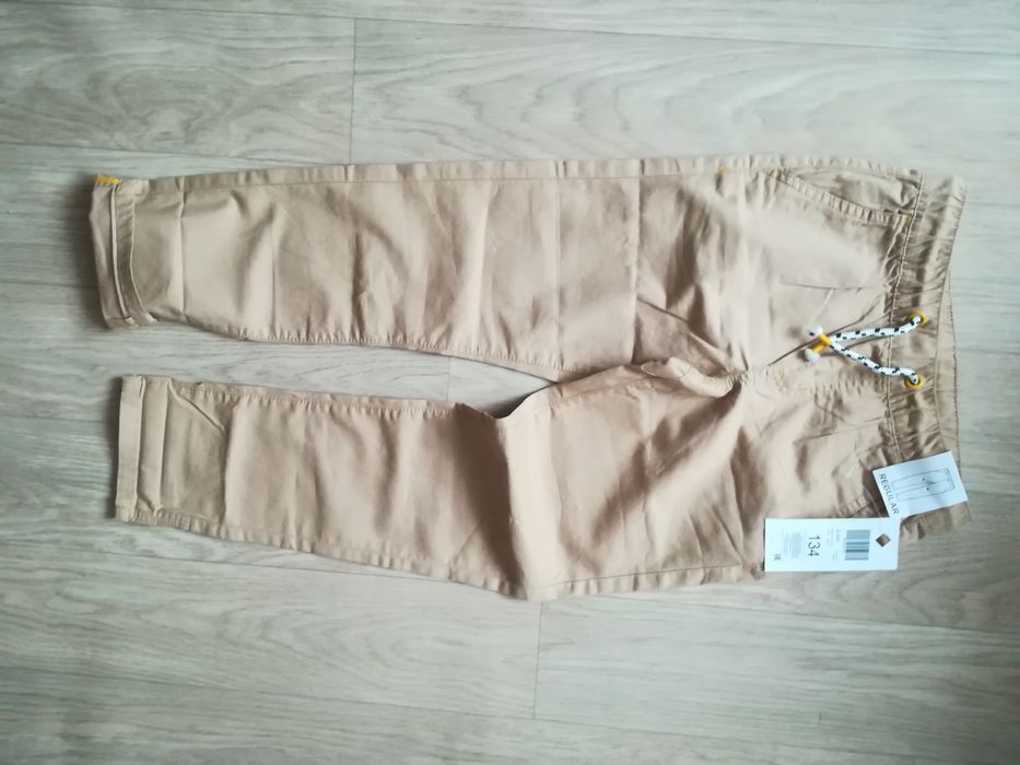 Spodnie chłopięce - NOWE - 5-10-15 - 134 cm
