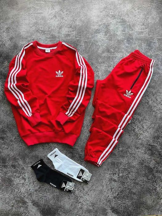 Спортивний комплект Адідас, чоловічі штани та кофта