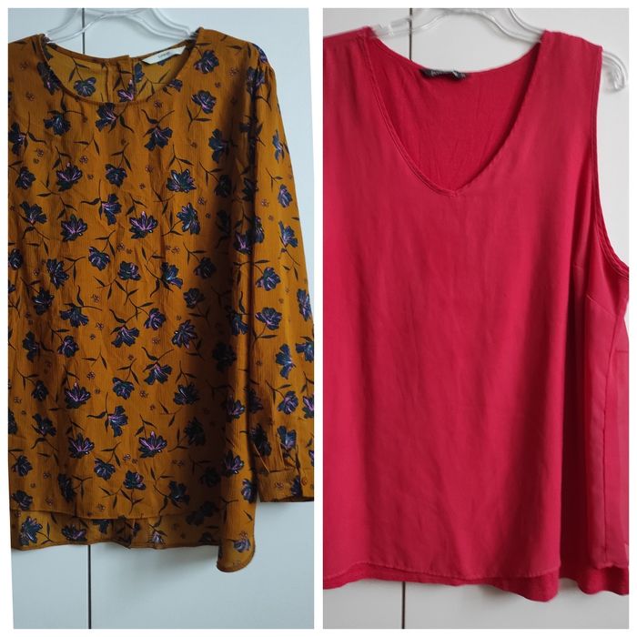 Paczka:6xBluzki,GALLERY,ThePearlCollect+2spódn,Julipa/48-50