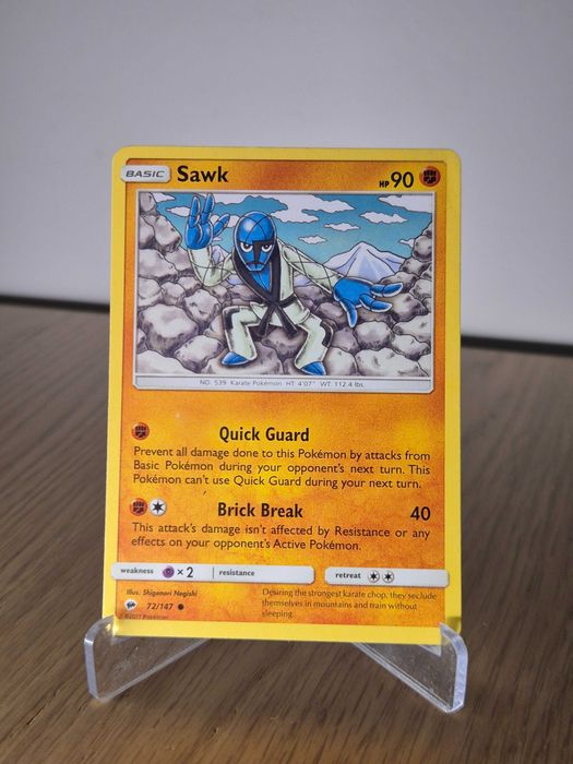 Karta Pokemon TCG: Sawk (BUS 72)