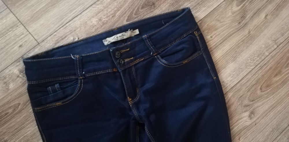 Spodnie granatowe jeans Rozmiar 40