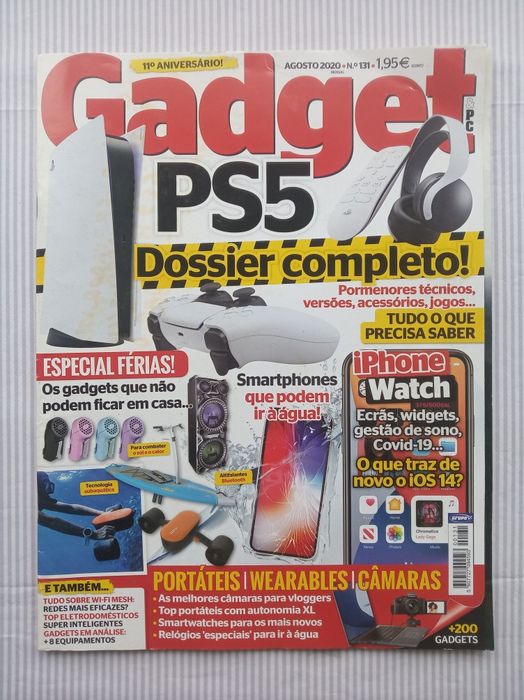 8 revistas GADGET e GADGET GAMER , interessante