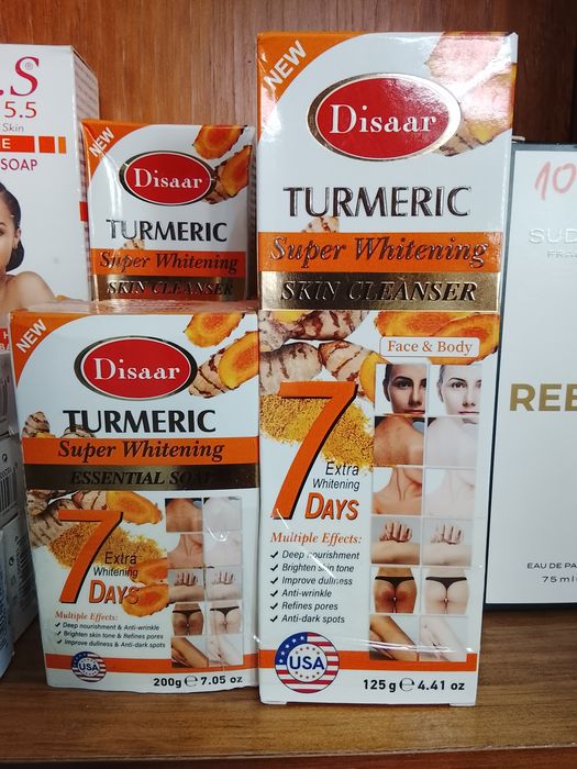 Kit de creme anti manchas para rosto e corpo