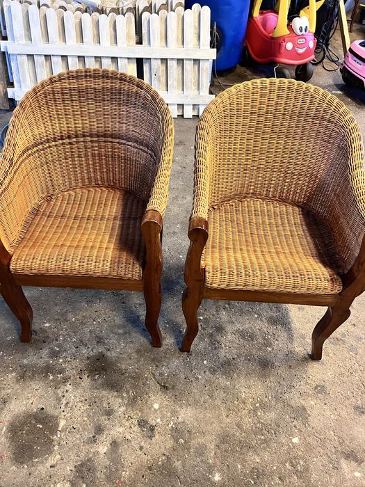 Ładny zestaw Ratanowy