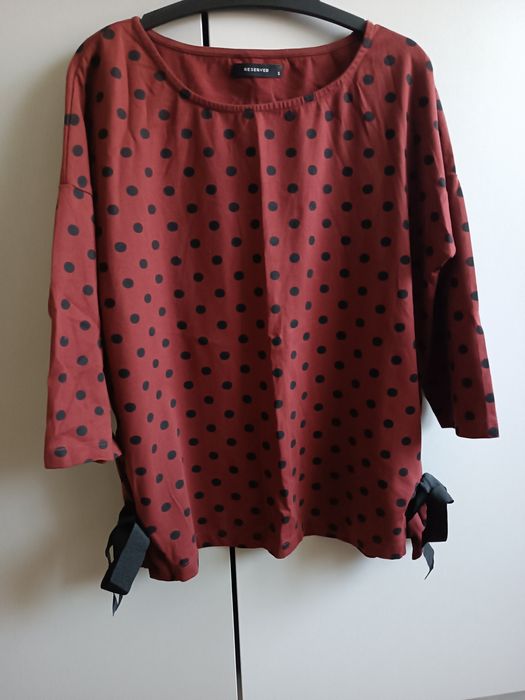 Bluzka w grochy Reserved S