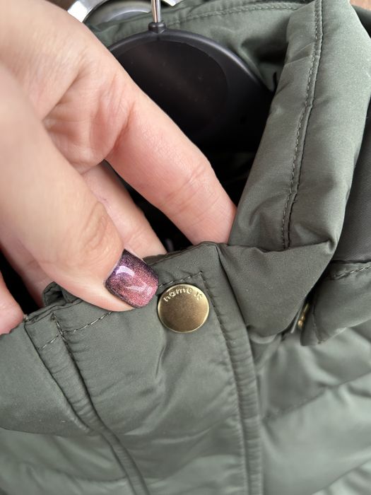 Демісезонна стьогана куртка для дівчинки name it ,  110р