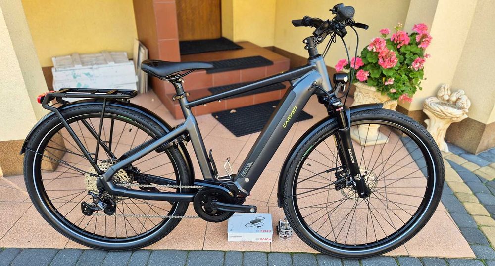 Rower elektryczny Carver Route E 540 roz. M/50cm, 11 km przebiegu !!!