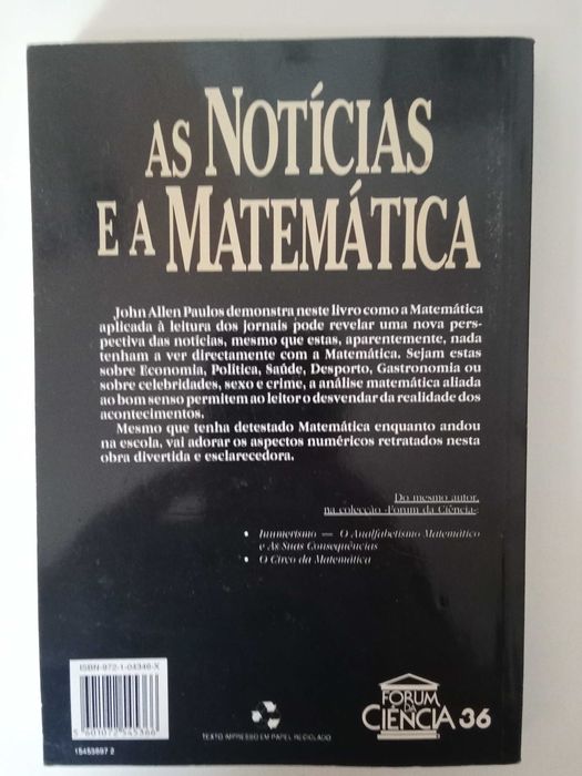 As Notícias e a Matemática - John Allen Paulos